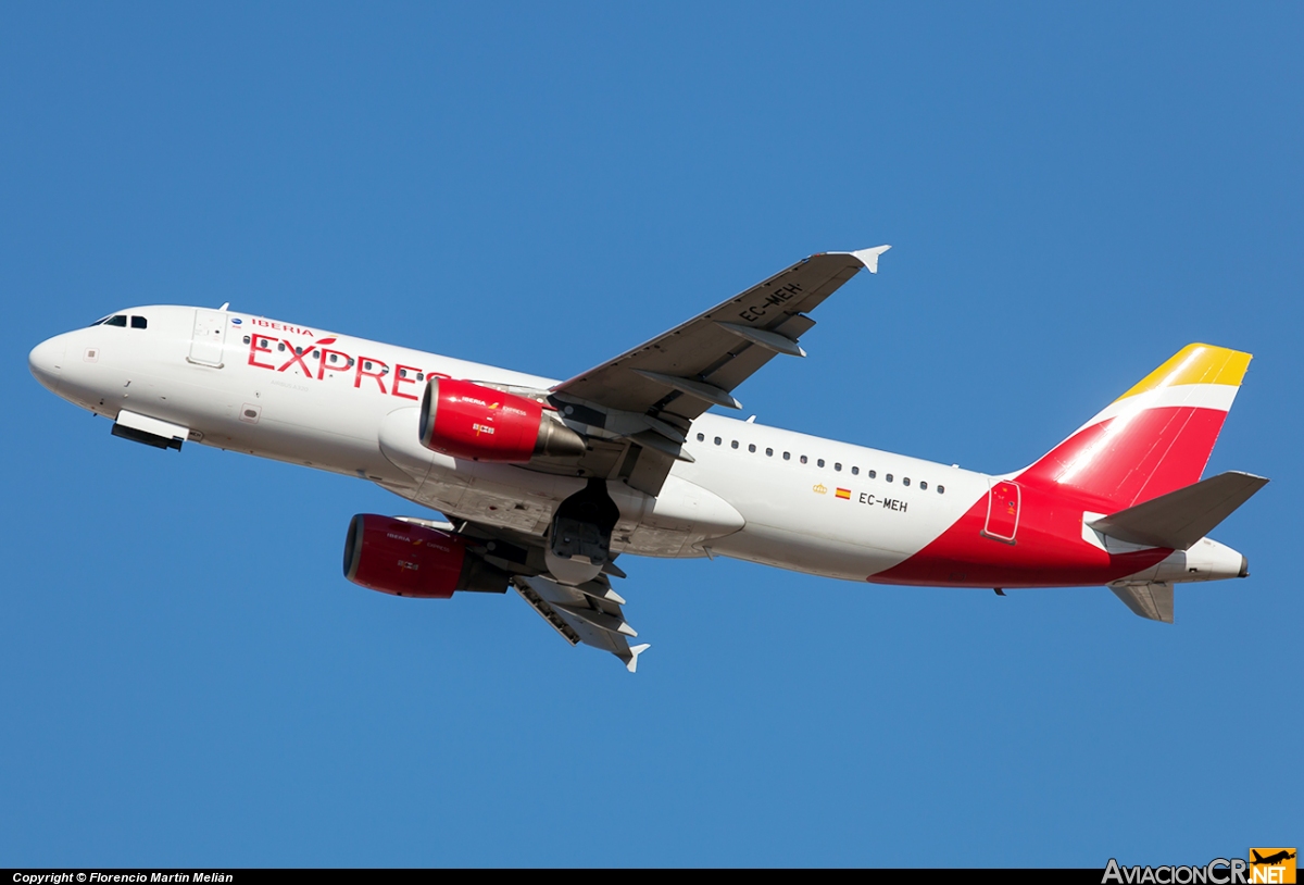 EC-MEH - Airbus A320-214 - Iberia Express