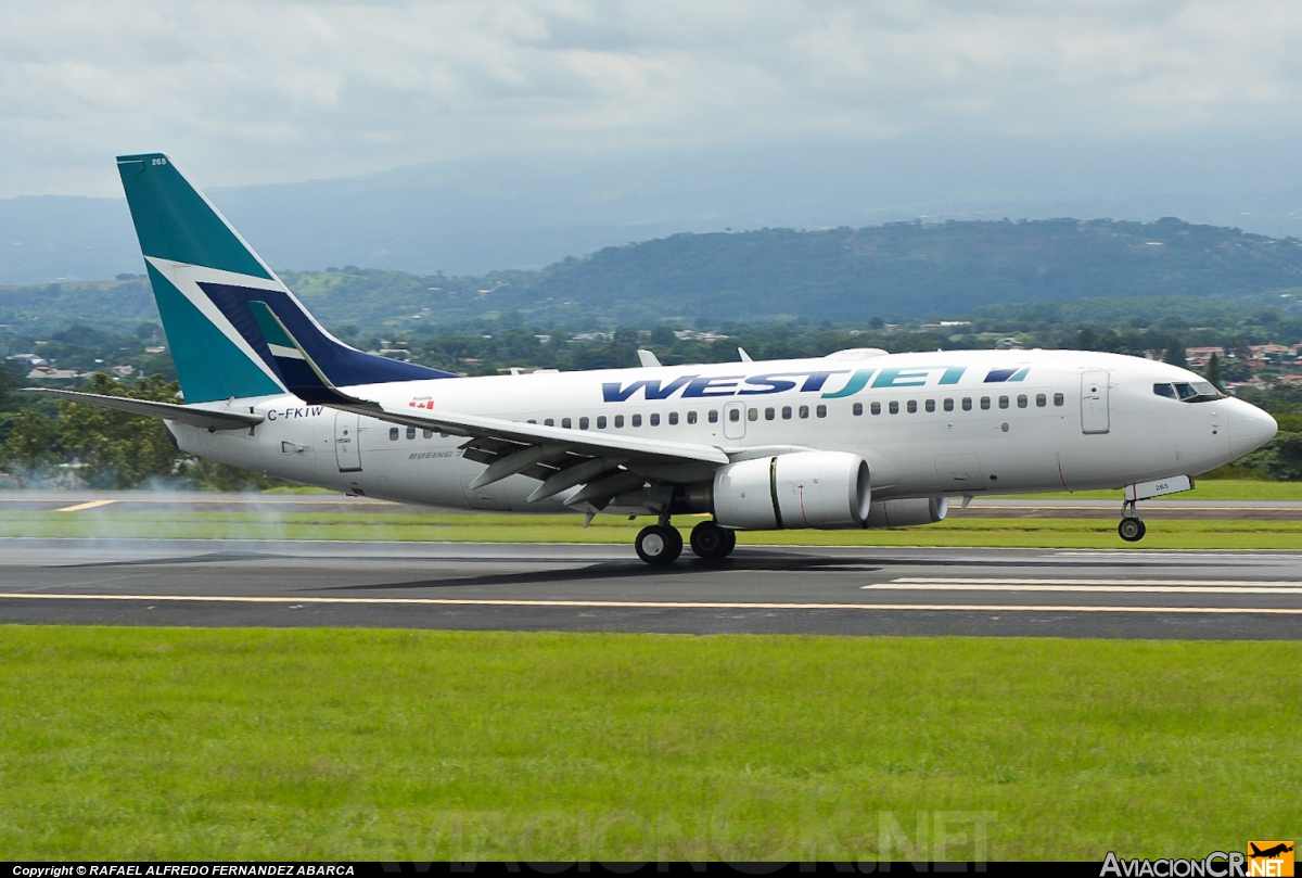 C-FKIW - Boeing 737-7CT - Westjet