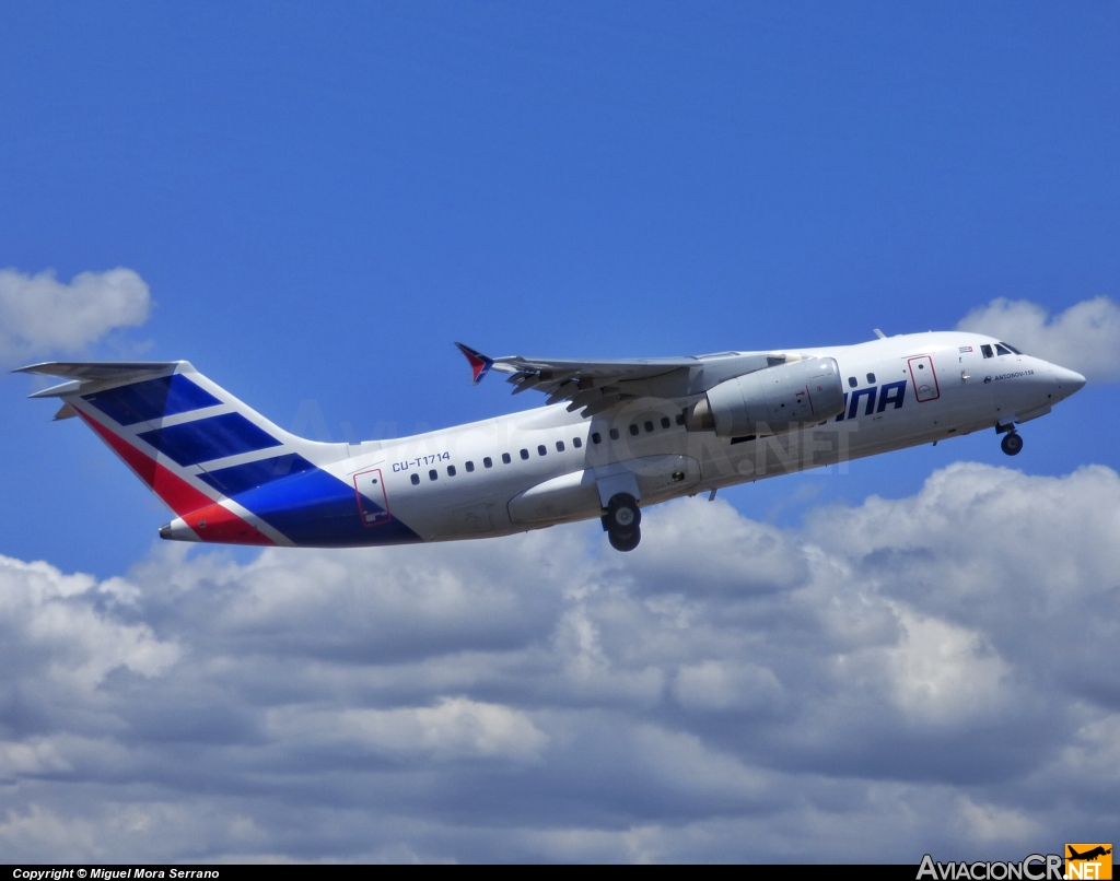 CU-T1714 - Antonov An-158 - Cubana de Aviación
