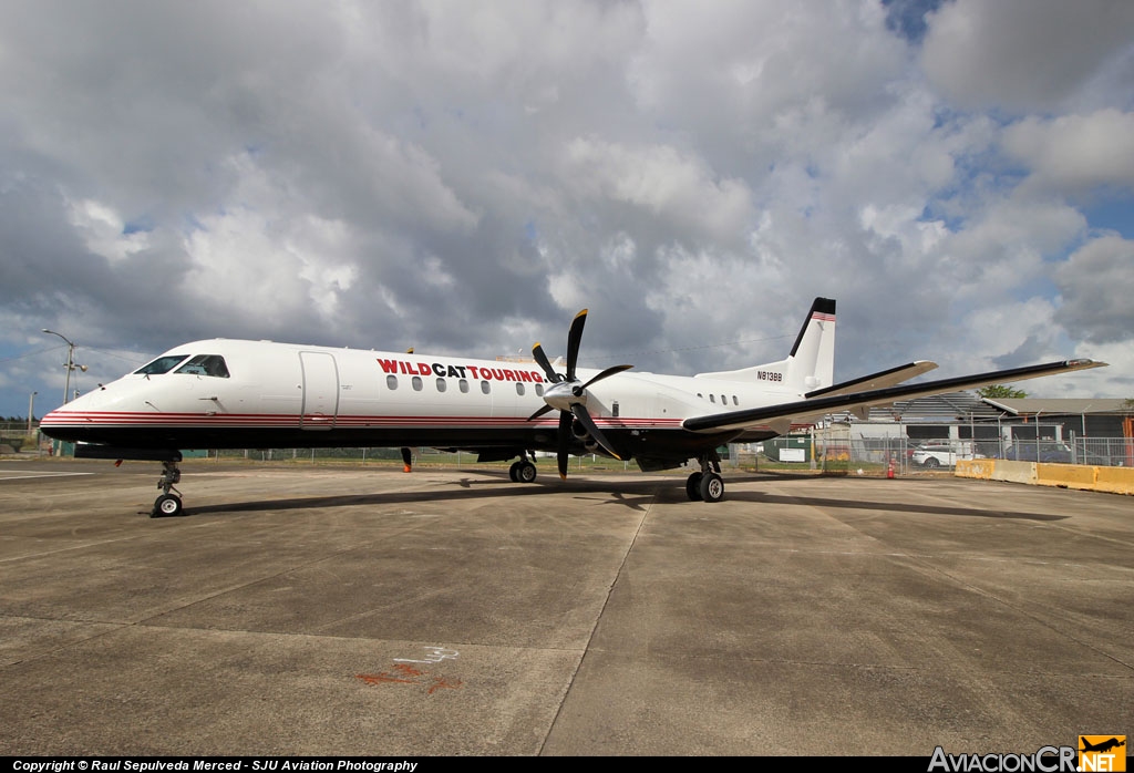 N813BB - Saab 2000 - Meregrass