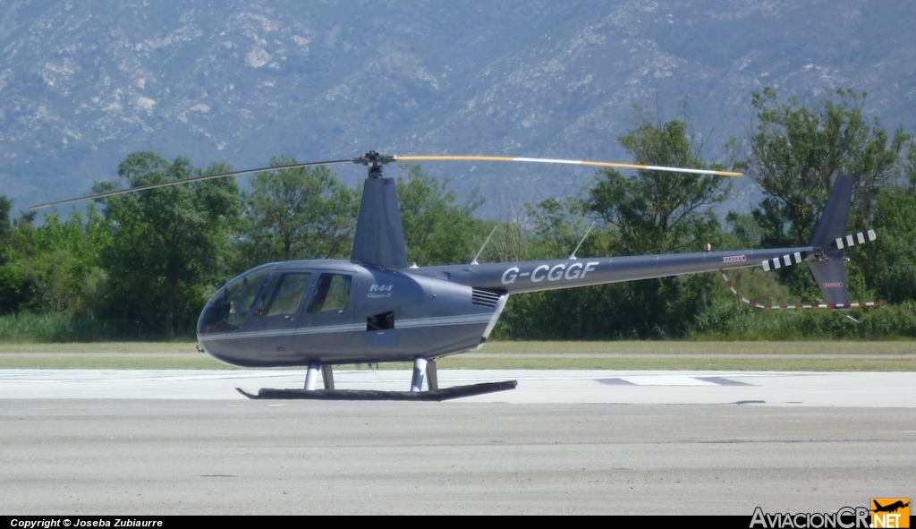 G-CGGF - Robinson R44 Clipper II - Privado