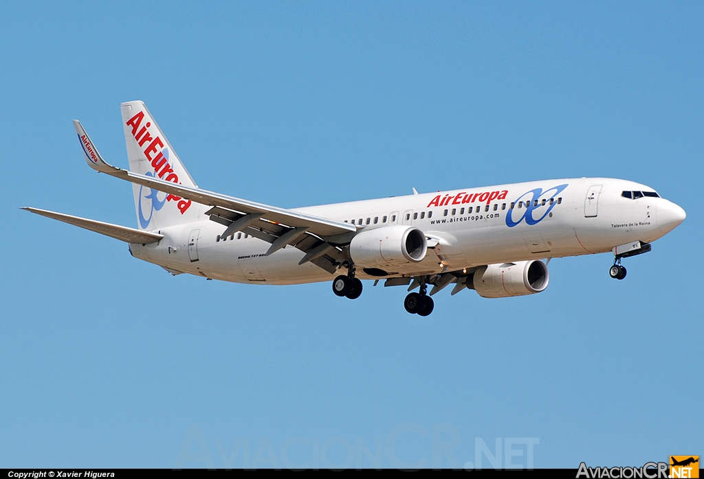 EC-KBV - Boeing 737-85P - Air Europa