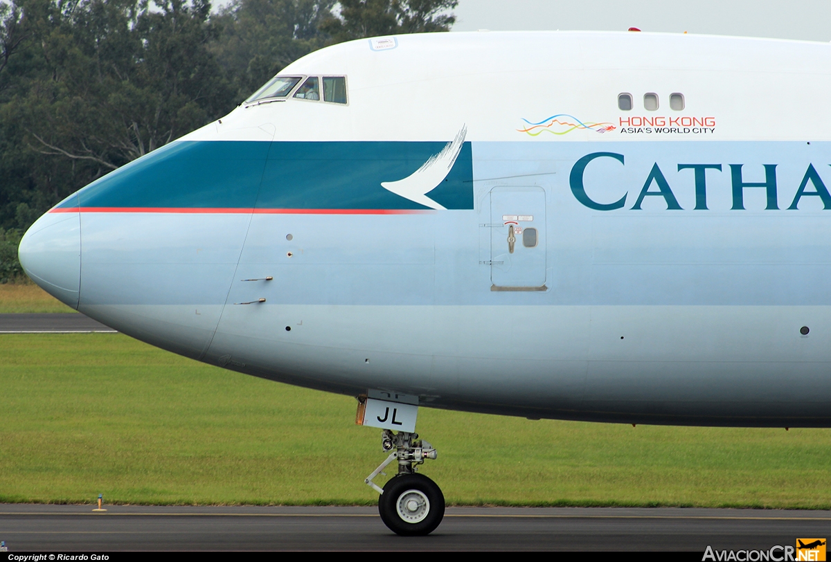 B-LJL -  Boeing 747-867(F) - Cathay Pacific Cargo