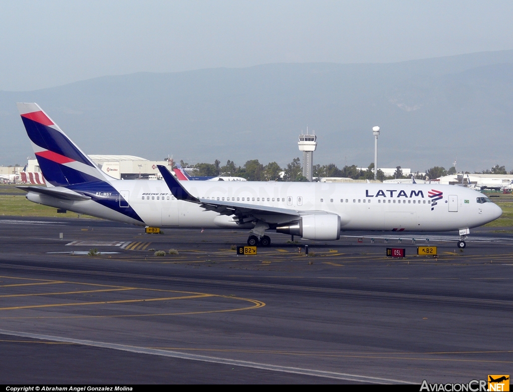 PT-MSY - Boeing 767-316/ER - TAM