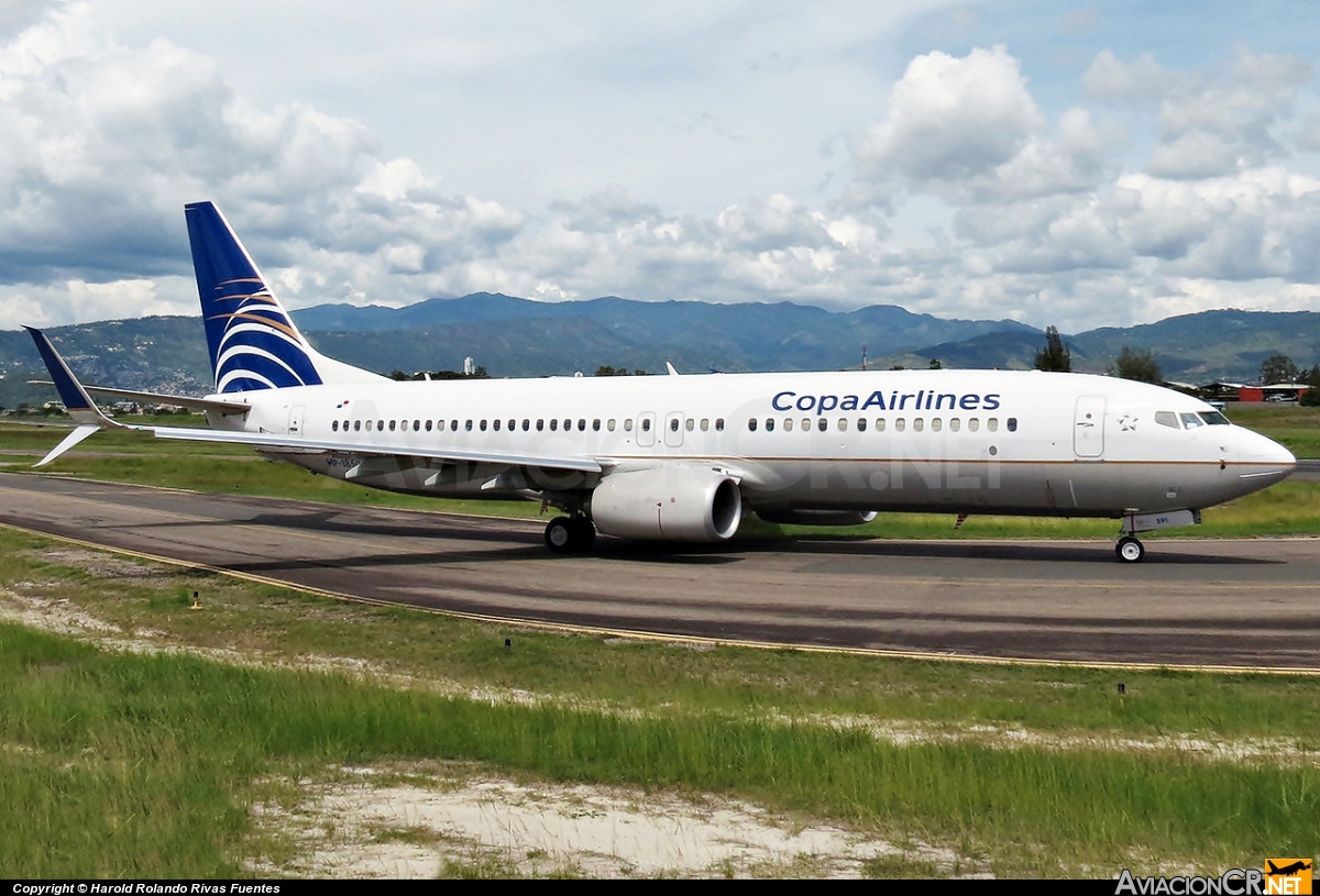 HP-1850CMP - Boeing 737-8V3 - Copa Airlines