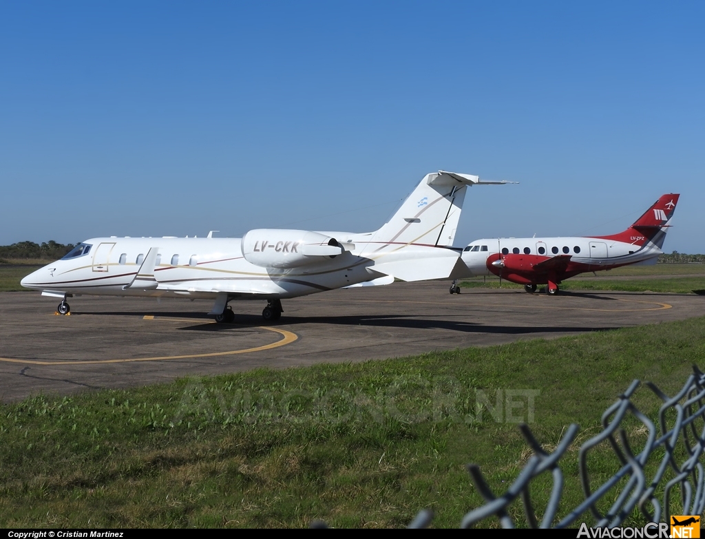 LV-CKK - Learjet 60 - Privado