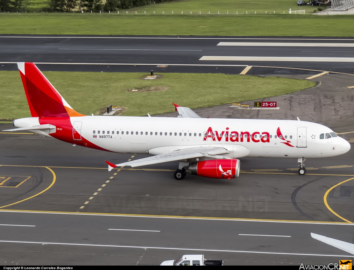 N497TA - Airbus A320-233 - Avianca