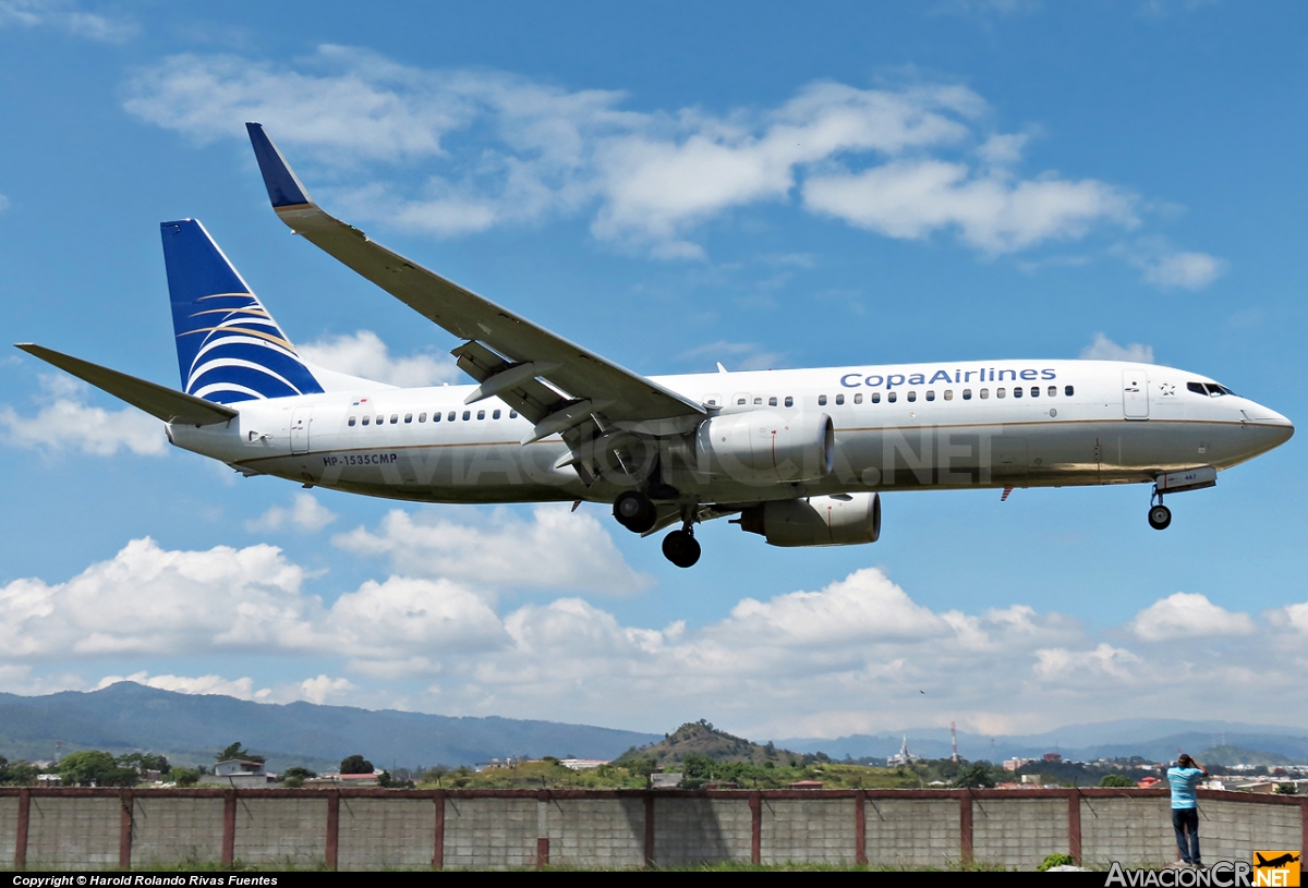 HP-1535CMP - Boeing 737-8V3 - Copa Airlines