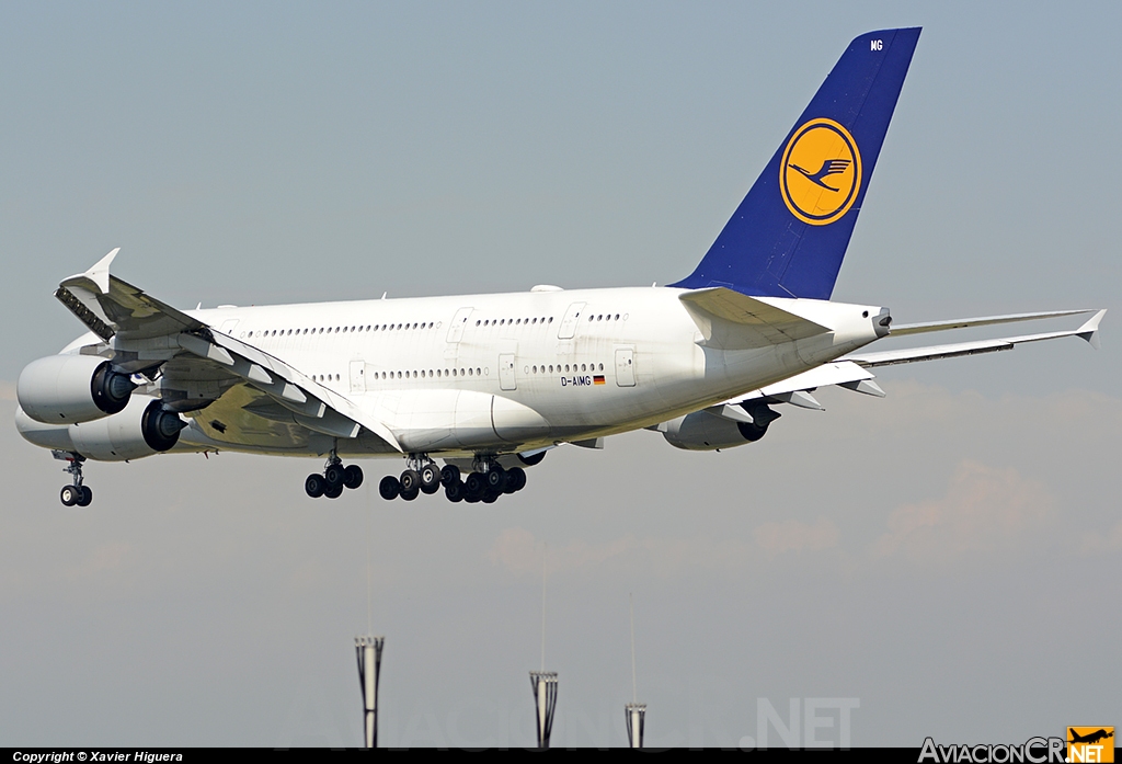 D-AIMG - Airbus A380-841 - Lufthansa