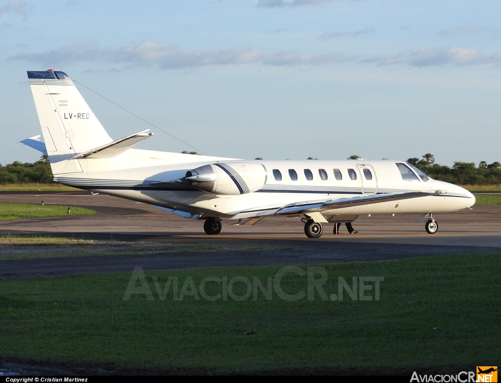 LV-RED - Cessna 560 Citation V - Privado