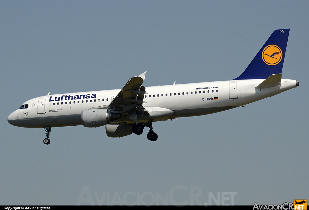 D-AIPR - Airbus A320-211 - Lufthansa