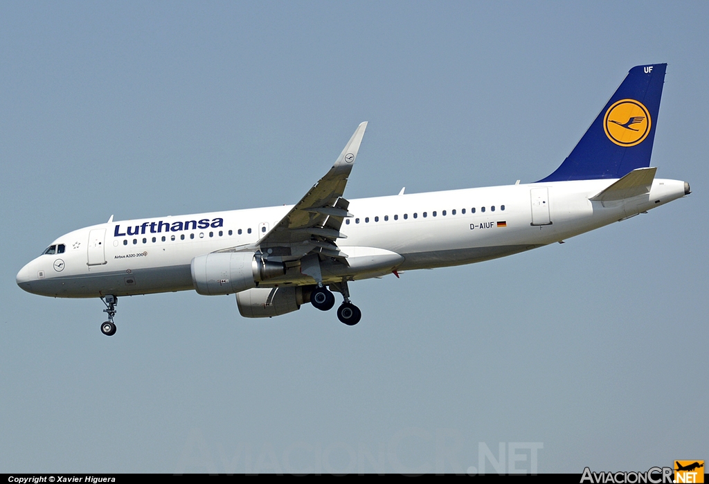 D-AIUF - Airbus A320-214 - Lufthansa