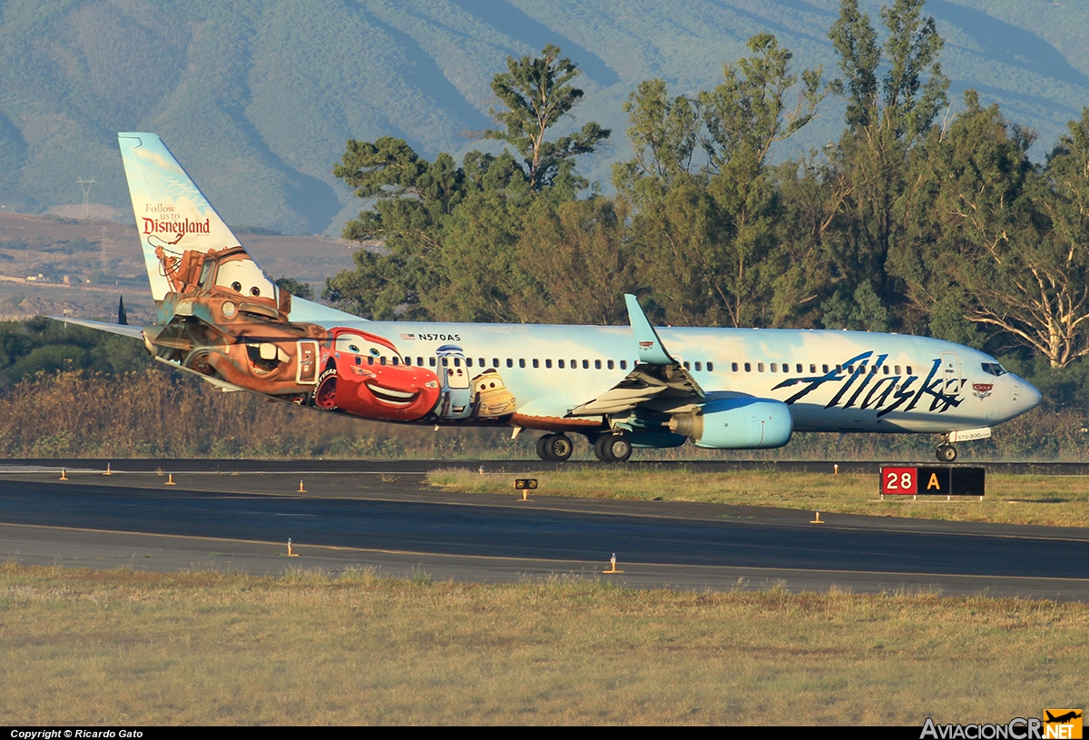 N570AS - Boeing 737-890 - Alaska Airlines