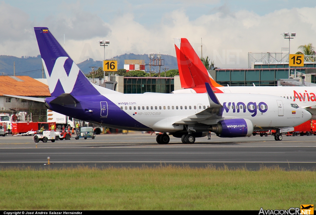 HP-1377CMP - Boeing 737-7V3 - Wingo