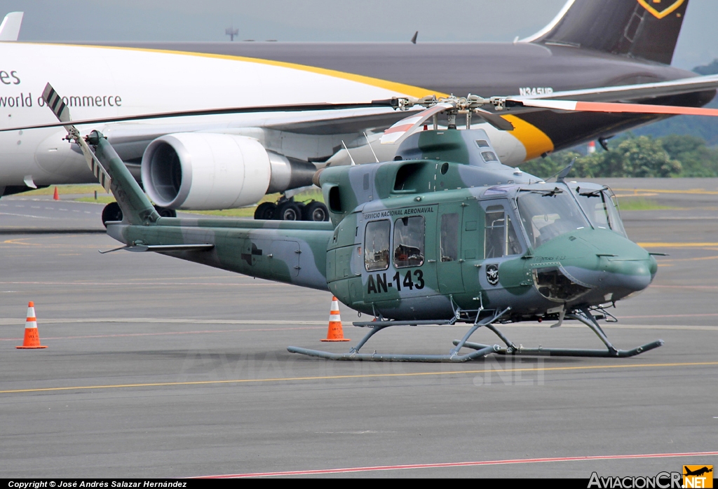 AN-143 - Bell 412EP - Servicio Nacional Aeronaval de Panamá