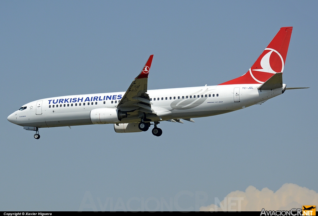 TC-JGL - Boeing 737-8F2 - Turkish Airlines