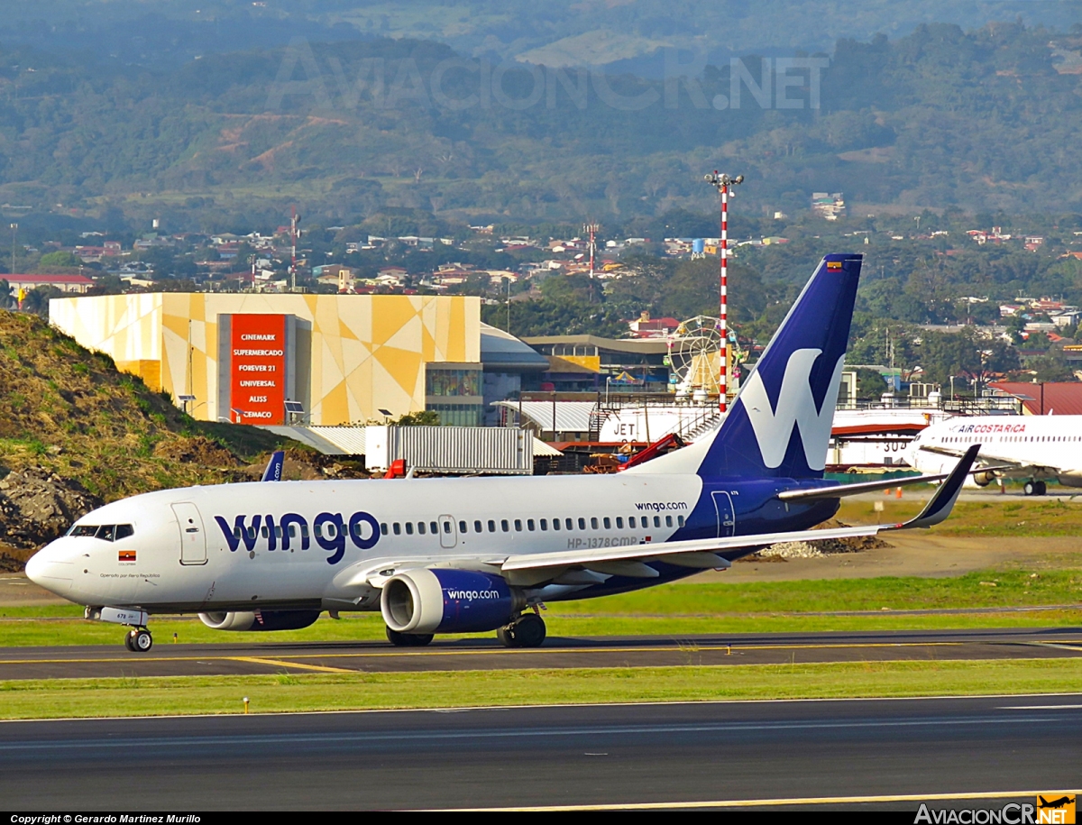 HP-1378CMP - Boeing 737-7V3 - Wingo