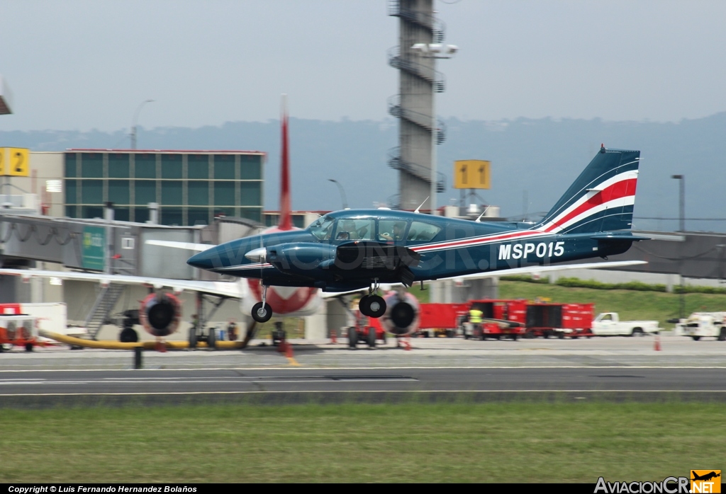 MSP015 - Piper PA-23-250 Aztec F - Ministerio de Seguridad Pública - Costa Rica