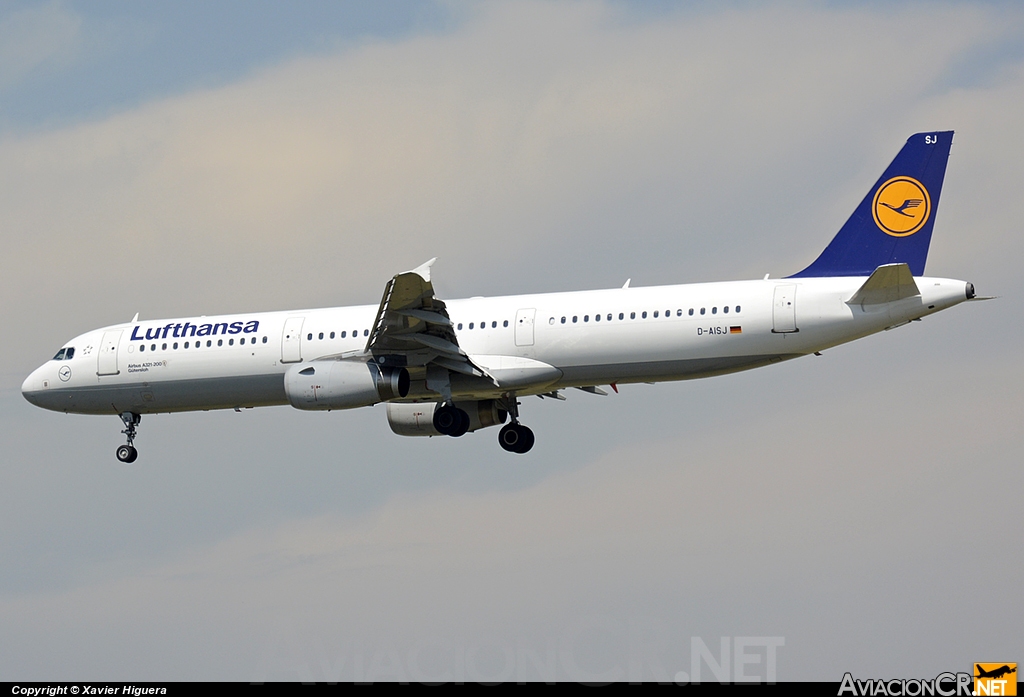 D-AISJ - Airbus A321-231 - Lufthansa