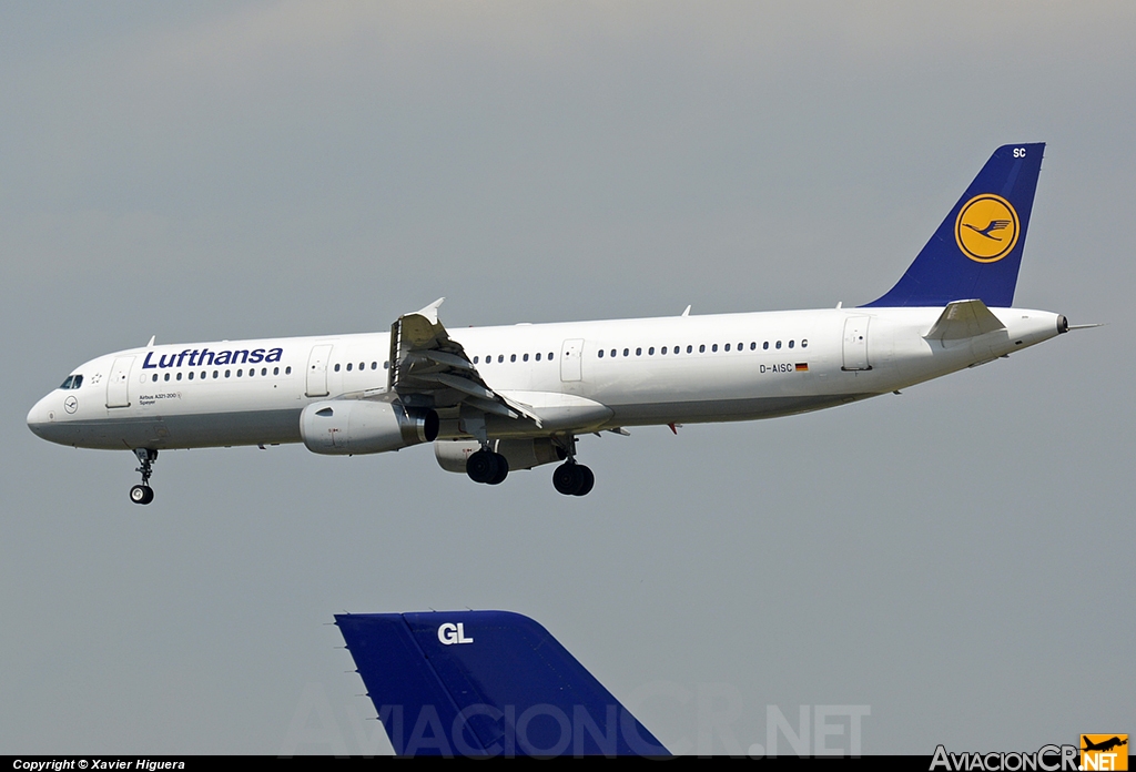 D-AISC - Airbus A321-231 - Lufthansa