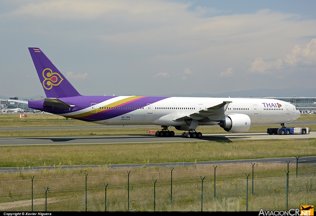 HS-TKN - Boeing 777-3ALER - Thai Airways International