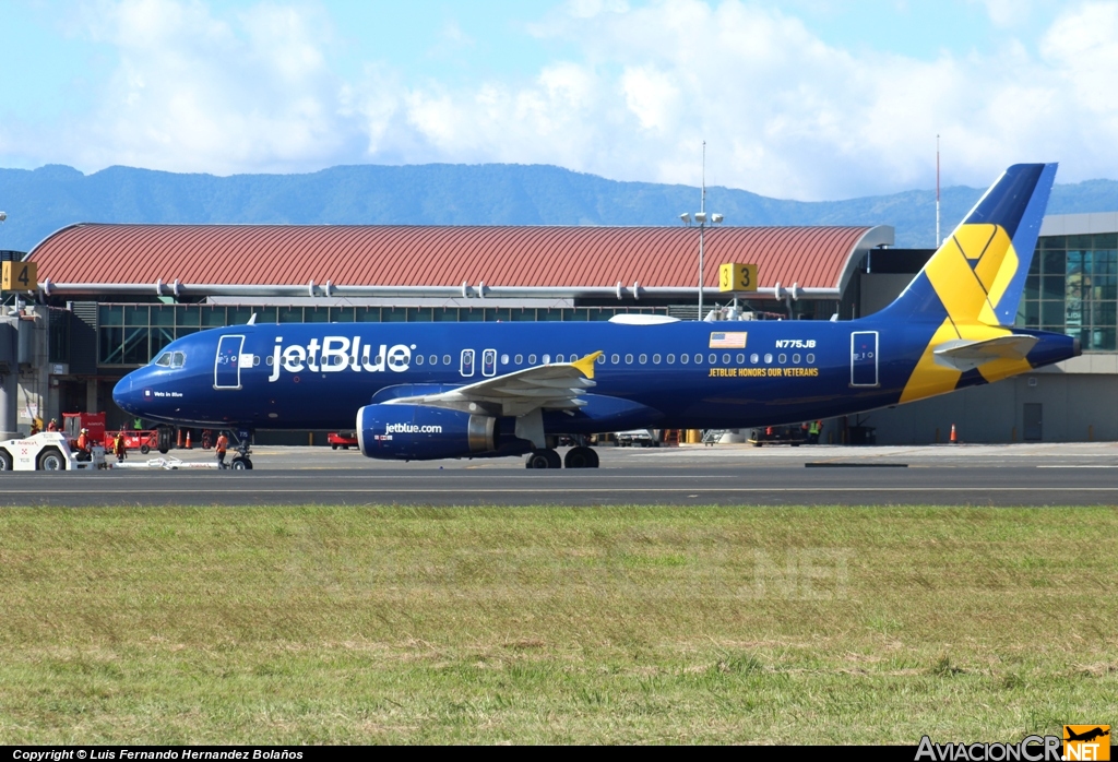 N775JB - Airbus A320-232 - Jet Blue