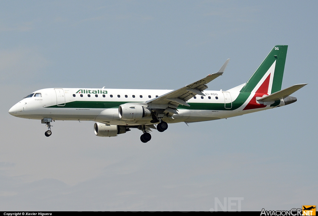 EI-RDG - Embraer 170-200STD - Alitalia CityLiner