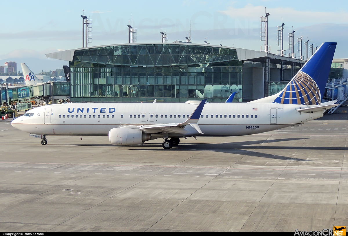 N14230 - Boeing 737-824 - UNITED
