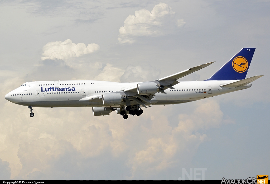 D-ABYO - Boeing 747-830 - Lufthansa