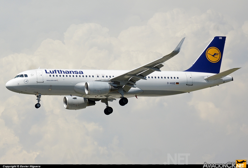D-AIUD - Airbus A320-214 - Lufthansa