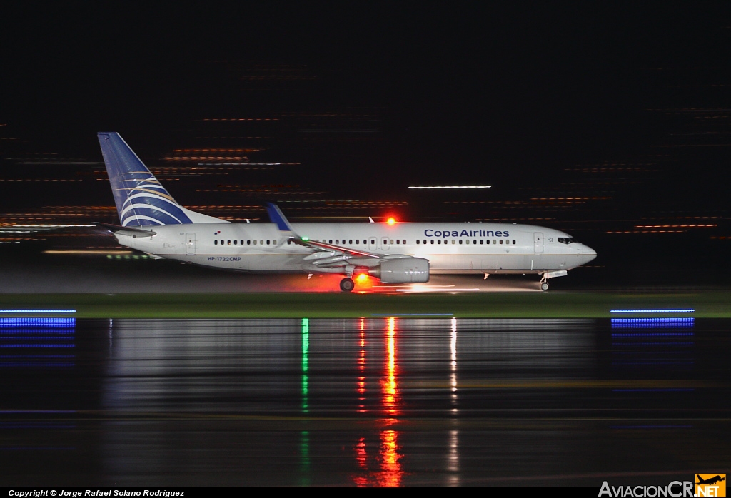 HP-1722CMP - Boeing 737-8V3 - Copa Airlines
