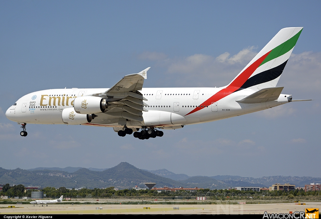 A6-EDR - Airbus A380-861 - Emirates