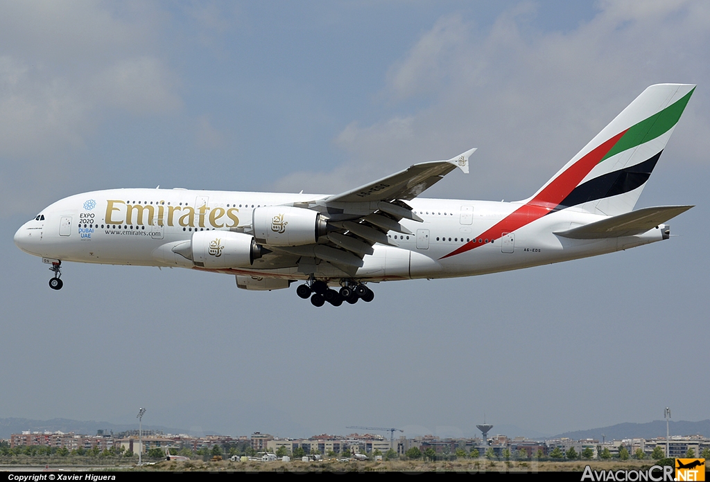 A6-EDS - Airbus A380-861 - Emirates