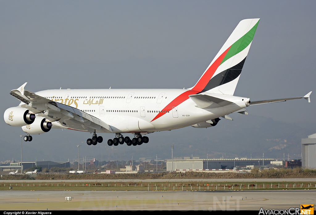A6-EOP - Airbus A380-861 - Emirates