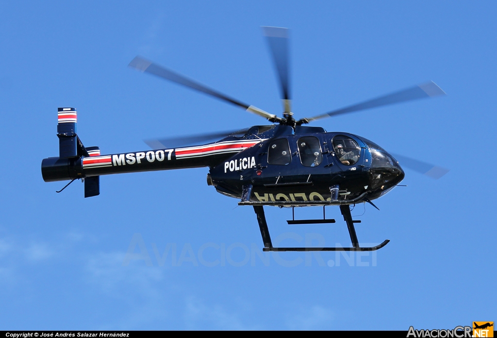 MSP007 - Mcdonnell Douglas MD600N - Ministerio de Seguridad Pública - Costa Rica