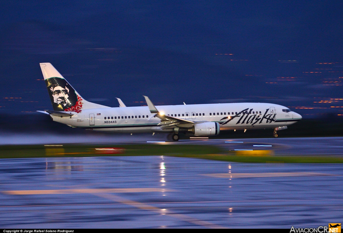 N534AS - Boeing 737-890 - Alaska Airlines