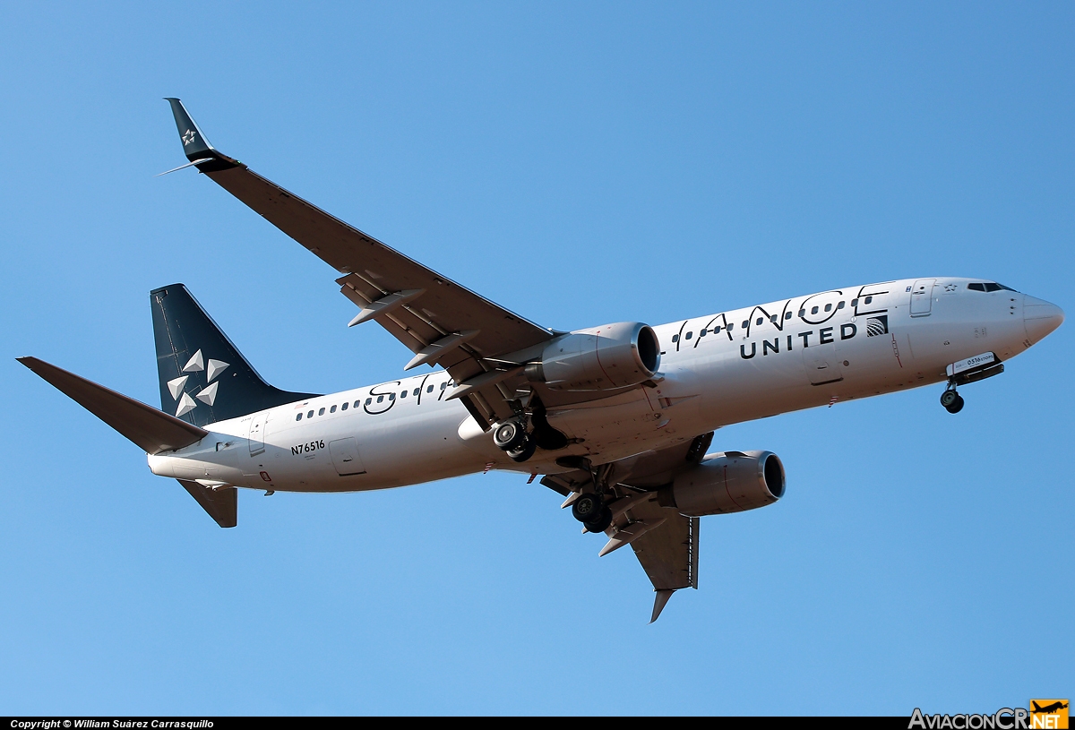 N76516 - Boeing 737-824 - United Airlines