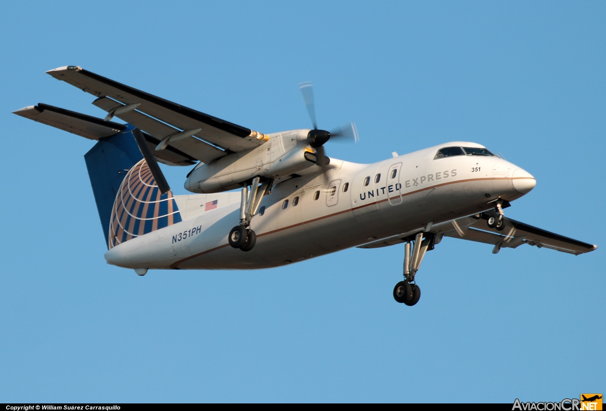 N351PH - Bombardier Dash 8-Q202 - United Airlines Express