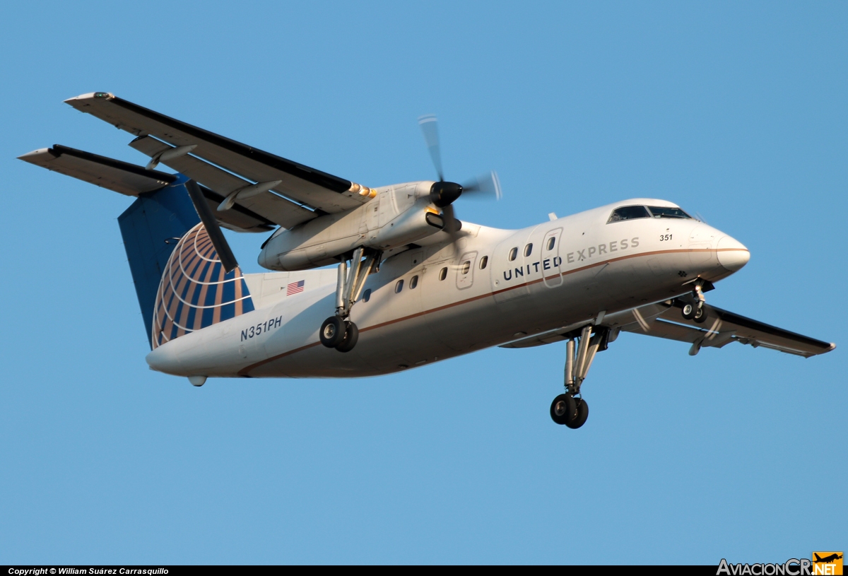 N351PH - Bombardier Dash 8-Q202 - United Airlines Express