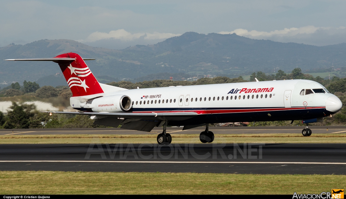 HP-1894PST - Fokker 100 - Air Panama