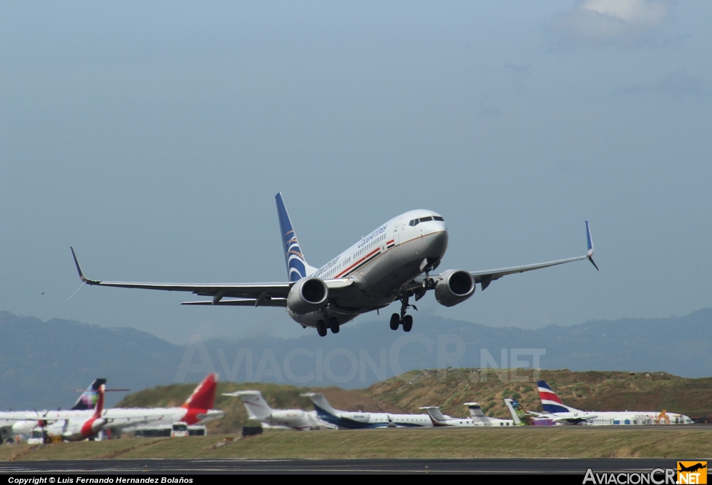 HP-1829CMP - Boeing 737-8V3 - Copa Airlines