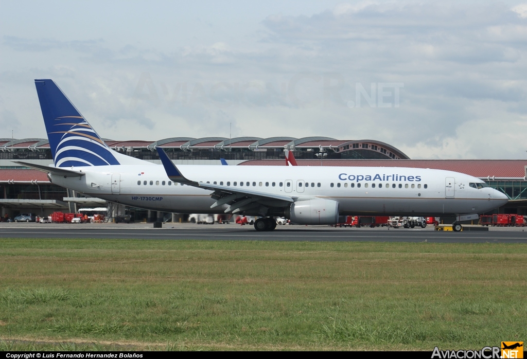 HP-1730CMP - Boeing 737-8V3 - Copa Airlines