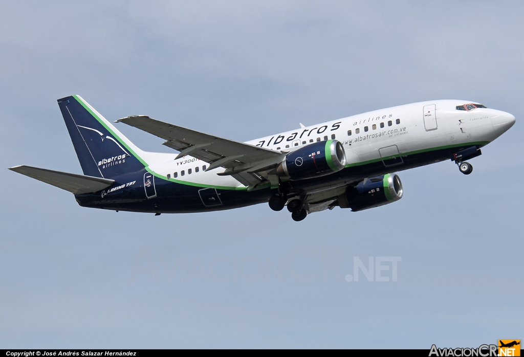 YV3001 - Boeing 737-5L9 - Albatros Air