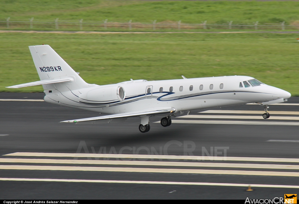 N289KR - Cessna Citation 680 Sovereign - Privado