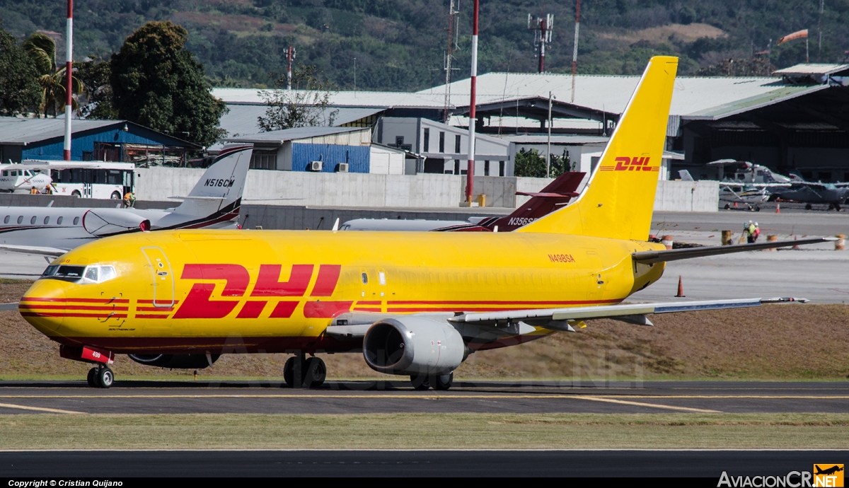 N498SA - Boeing 737-4Q8(SF) - DHL