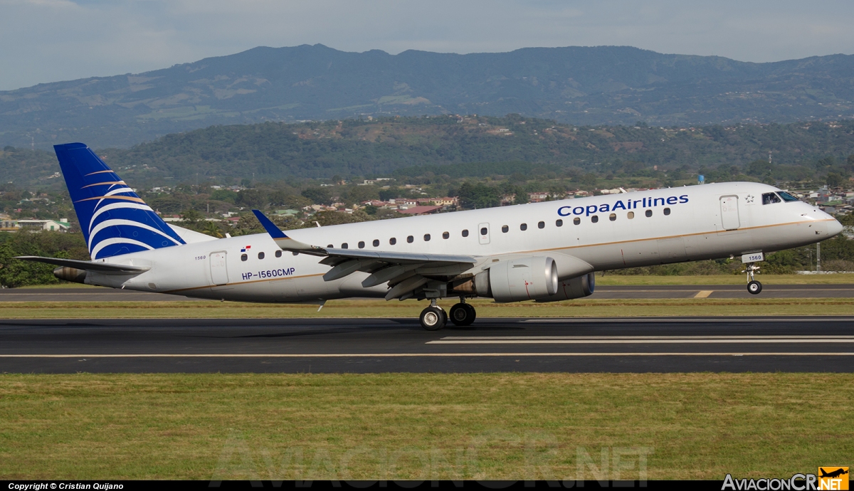HP-1560CMP - Embraer 190-100IGW - Copa Airlines
