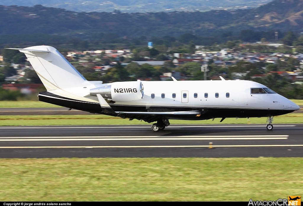 N211RG - Canadair CL-600-2A12 Challenger 601 - Privado
