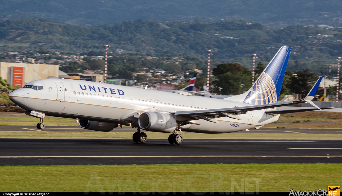 N26226 - Boeing 737-824 - Continental Airlines