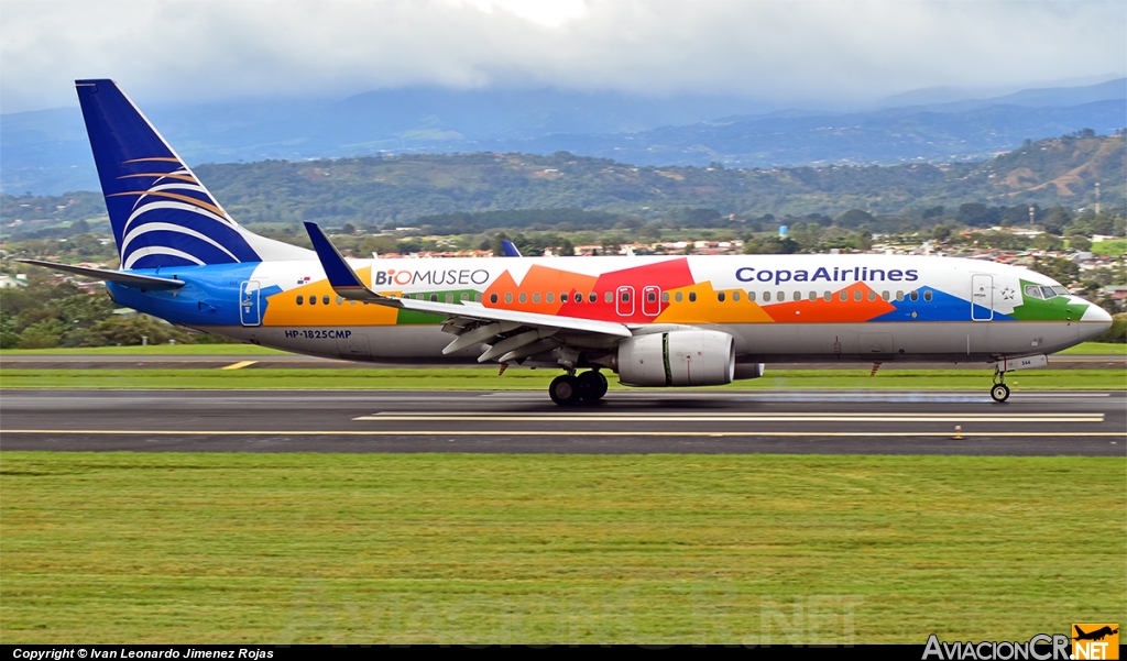 HP-1825CMP - Boeing 737-8V3 - Copa Airlines