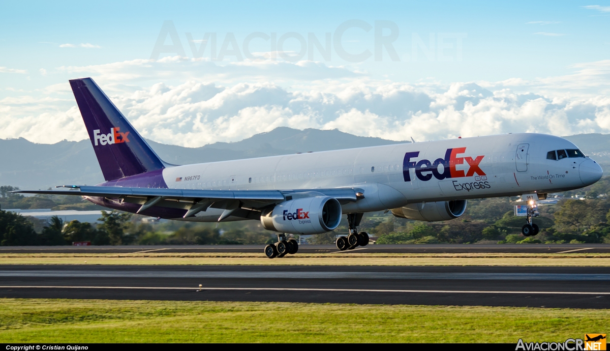 N967FD - Boeing 757-23APF - FedEx